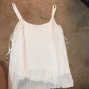 White New York and company tank top